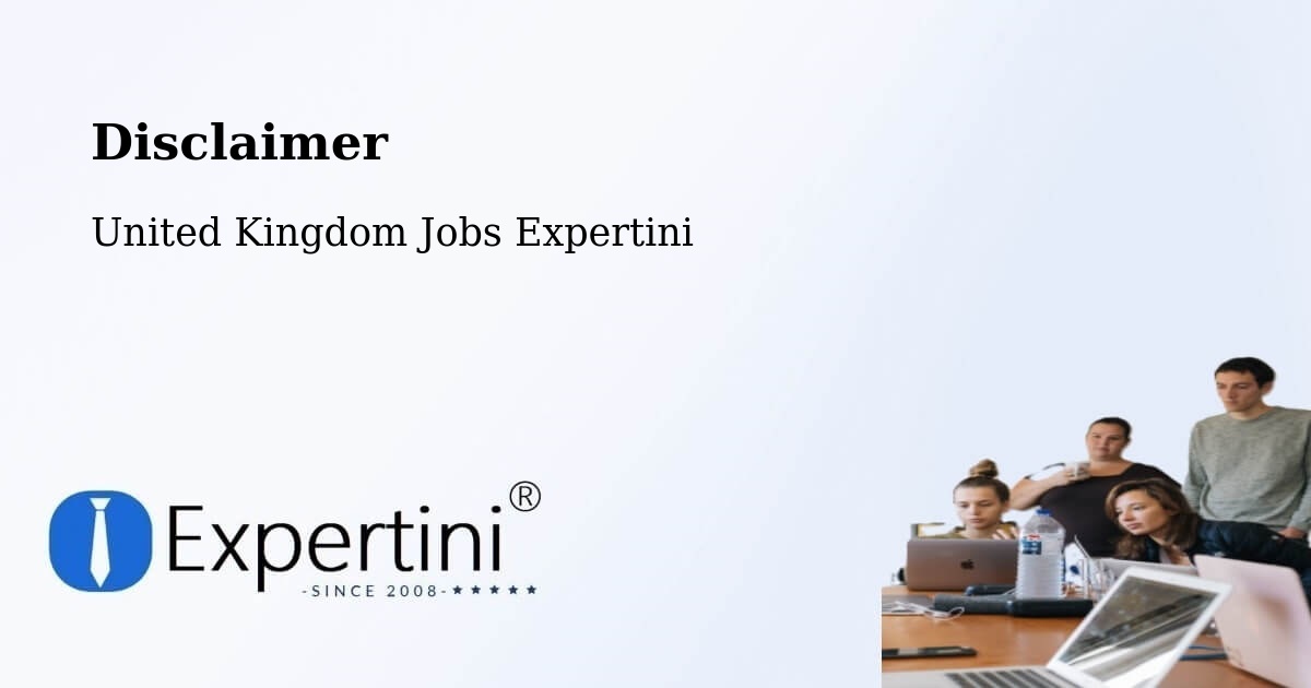 Disclaimer – Andover - United Kingdom Jobs Expertini