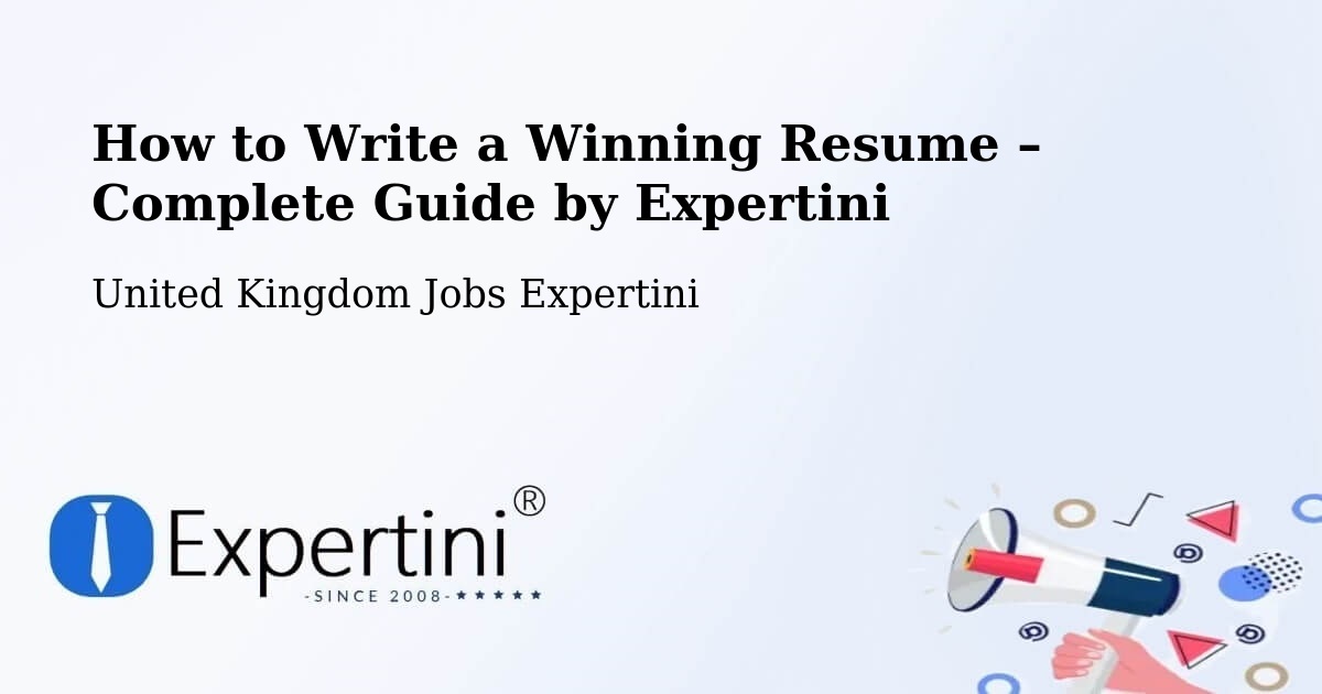 Resume Writing Guide for Job Seekers – Andover - Andover, United Kingdom Jobs Expertini